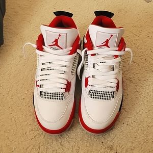 Fire red 4s, willing to negotiate